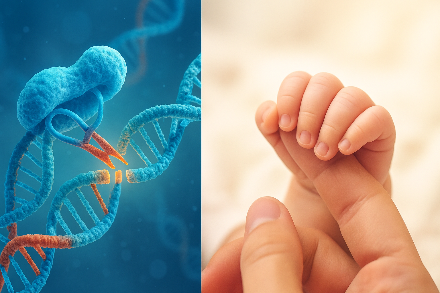 Miracle in Six Months: Custom CRISPR Therapy Saves Infant's Life!