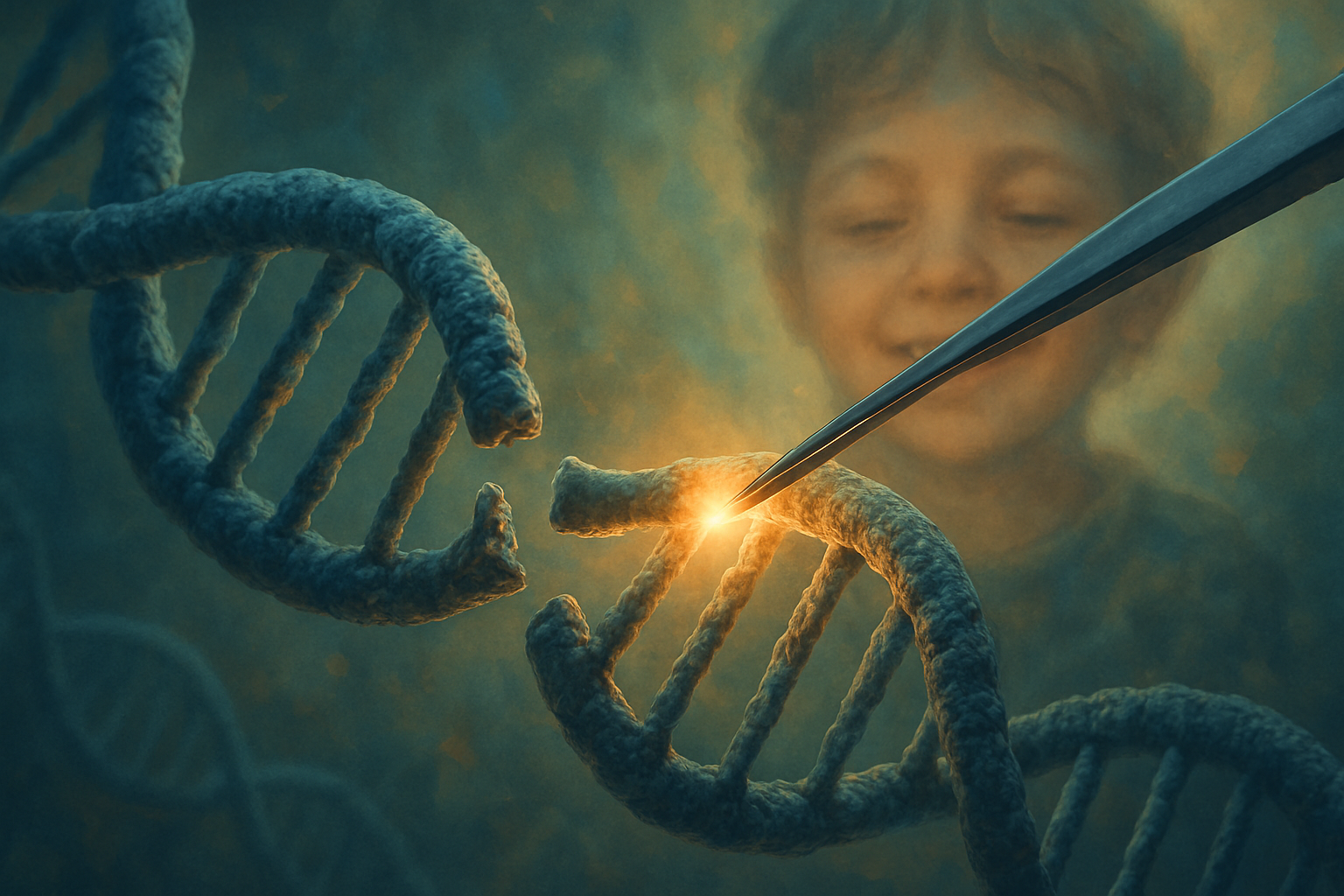 Rewriting Destiny: Infant's Life Transformed by World-First Personalized Gene Editing